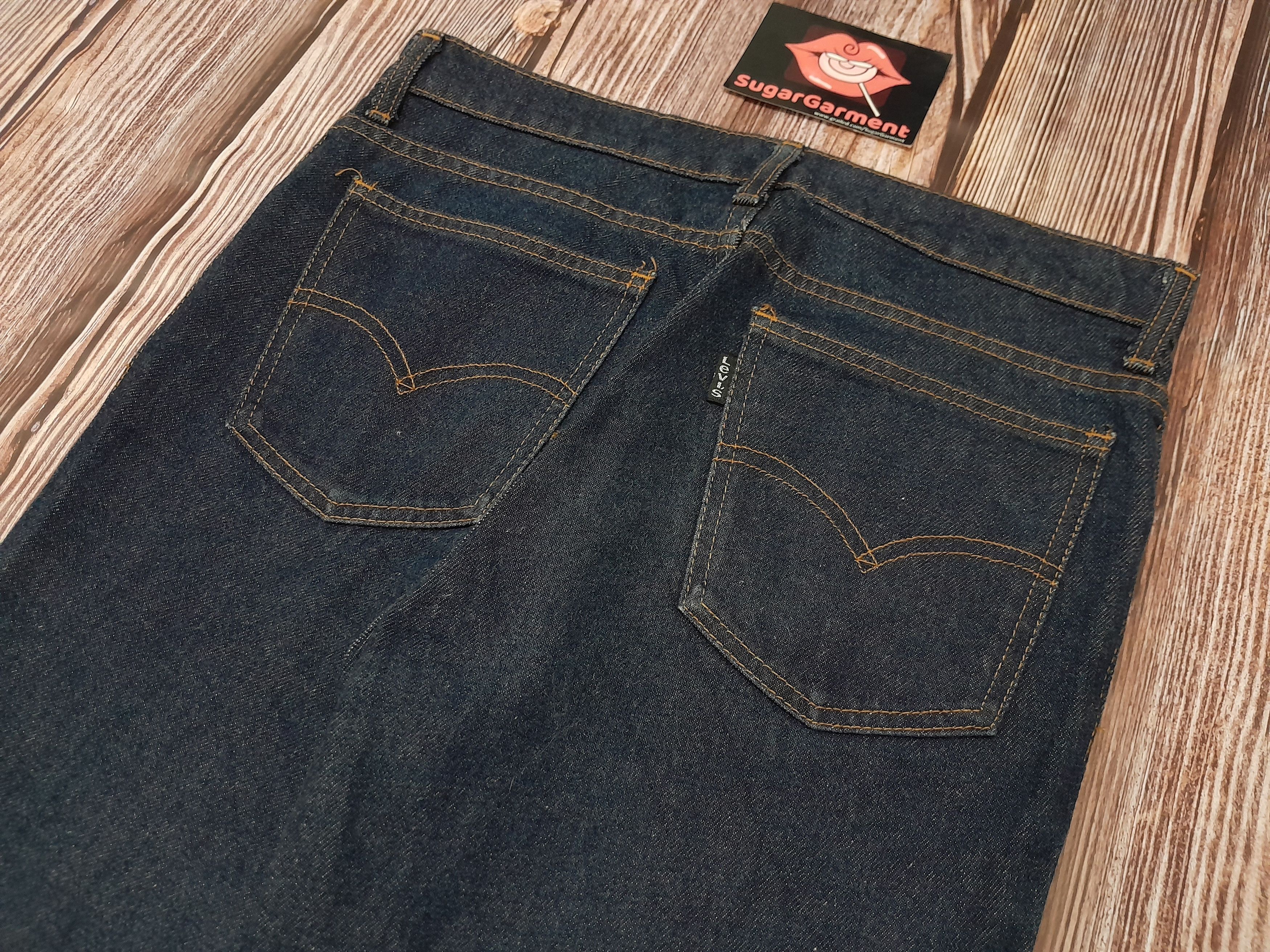 Levi's Levis Bell Bottom Bootcut Flare Black Tab Vintage Jeans Size US 31 - 15 Thumbnail