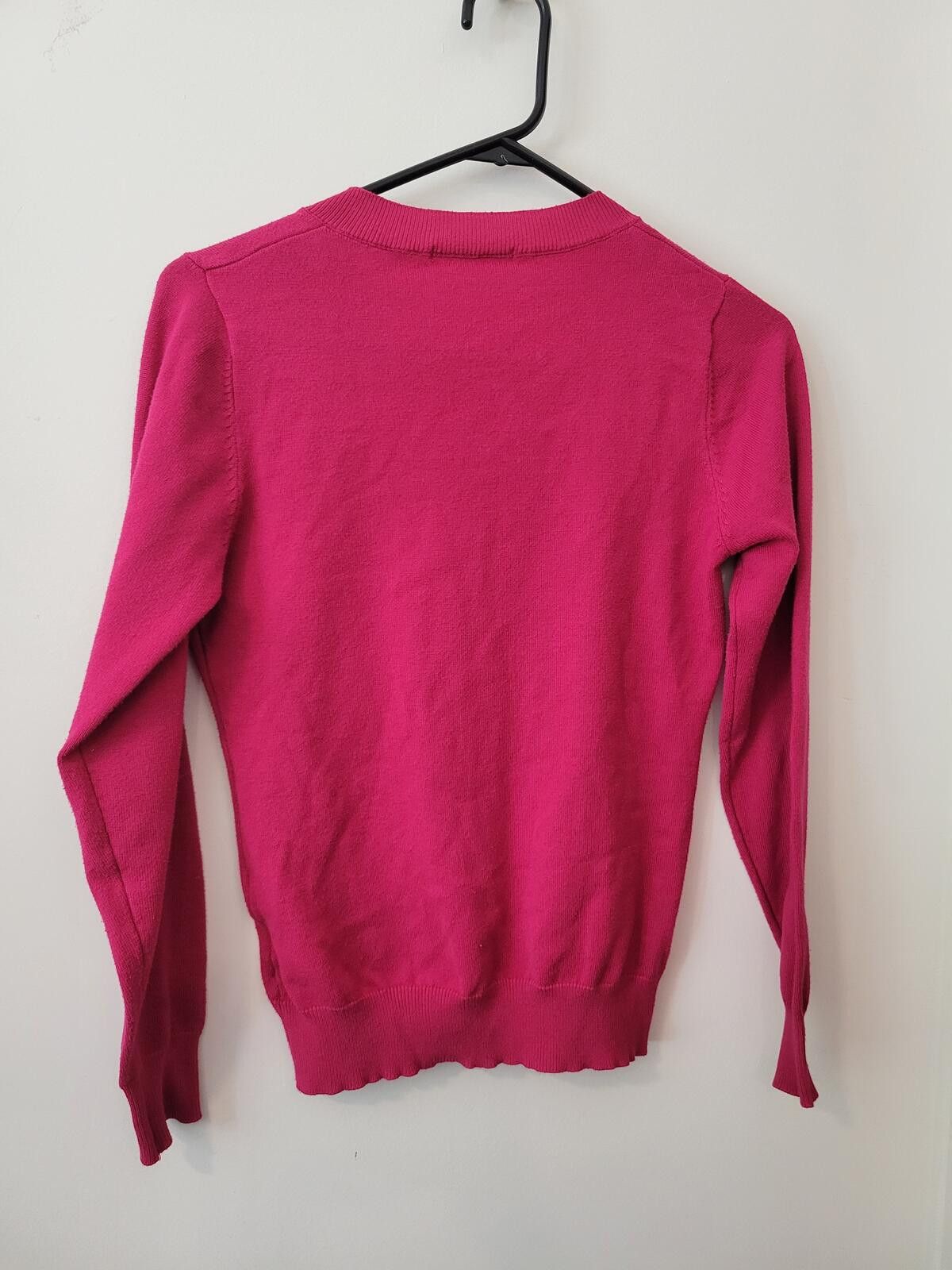 Other JJ Perfection Pink V-Neck Sweater Size M / US 6-8 / IT 42-44 - 2 Thumbnail