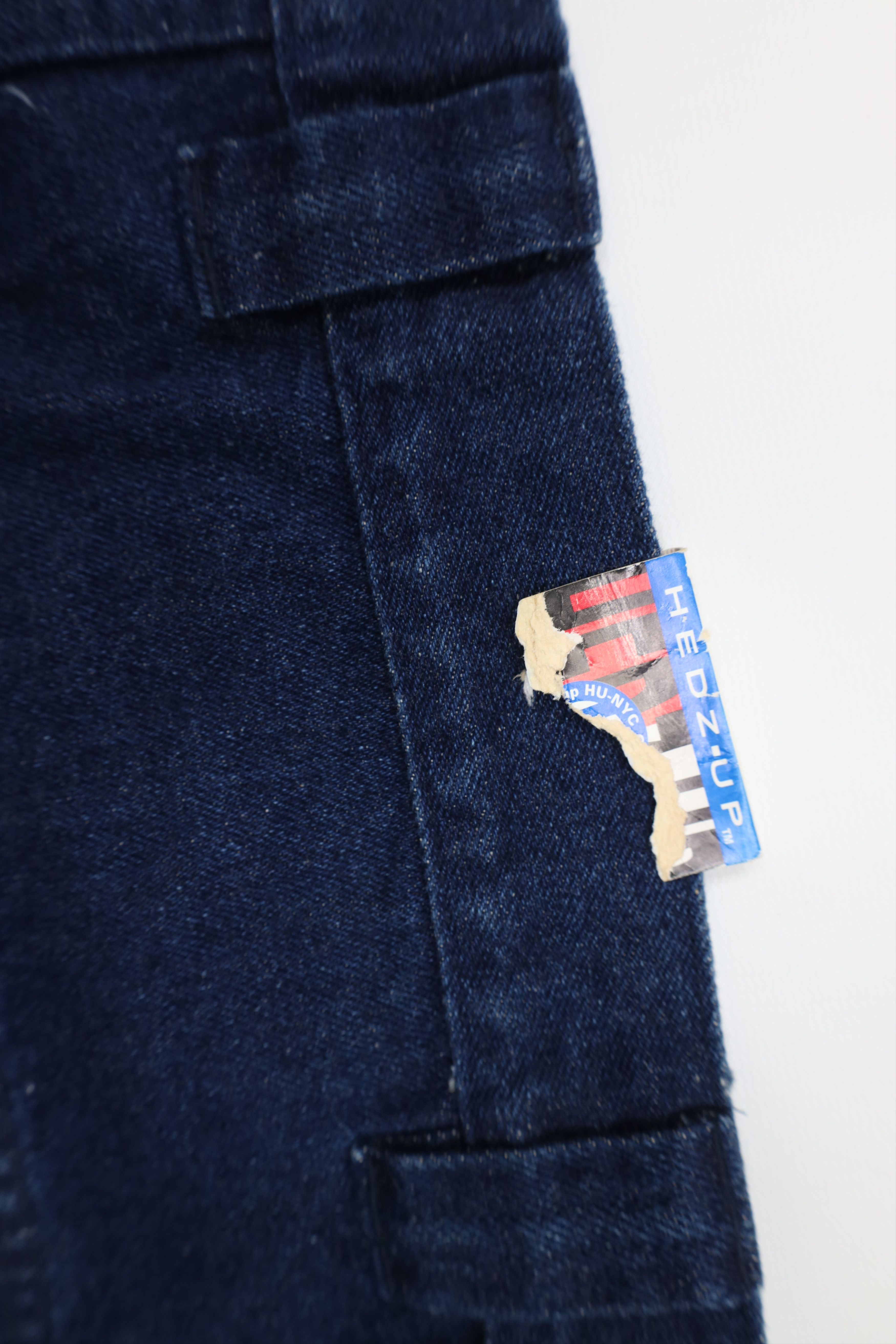 Vintage Deadstock Vintage 90s Streetwear Fit Denim Jean Shorts Blue Size US 40 / EU 56 - 14 Thumbnail