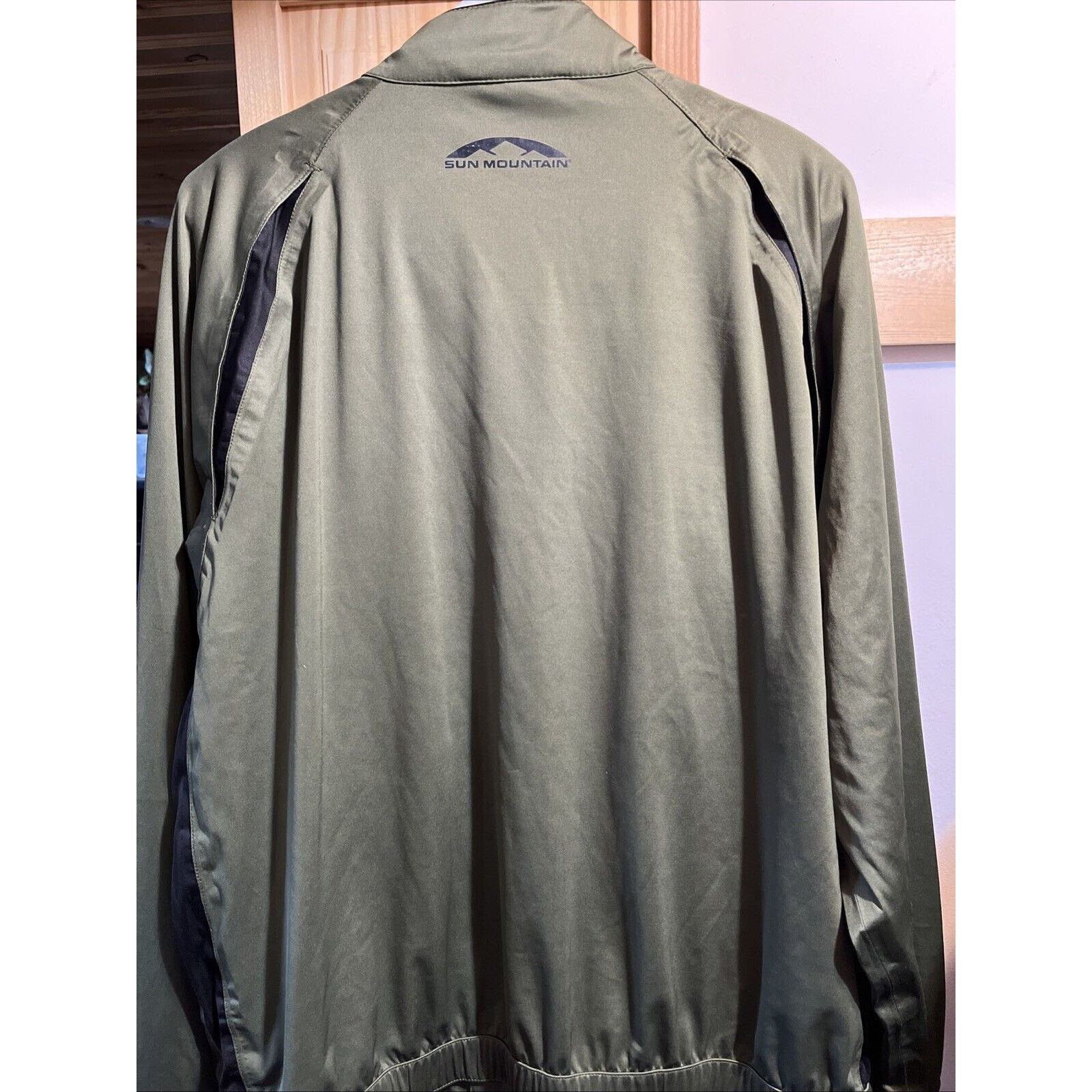 Other Sun Mountain Rainflex Mens Full Zip Golf Jacket Medium Green Size US M / EU 48-50 / 2 - 10 Thumbnail