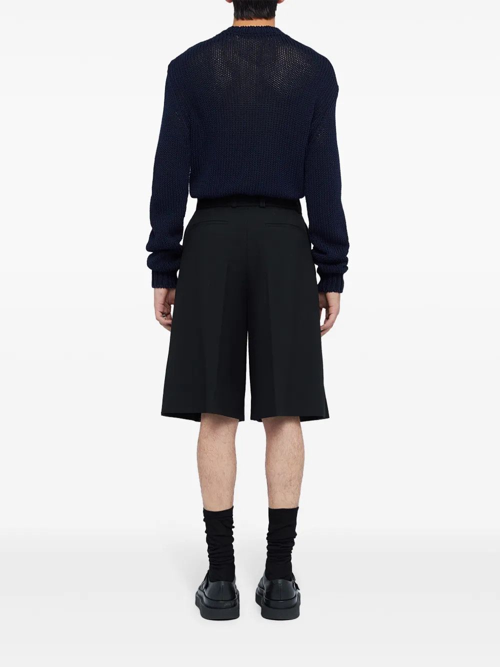 Jil Sander o1loc1c0426 Crewneck Jumper in Black Size US M / EU 48-50 / 2 - 3 Thumbnail