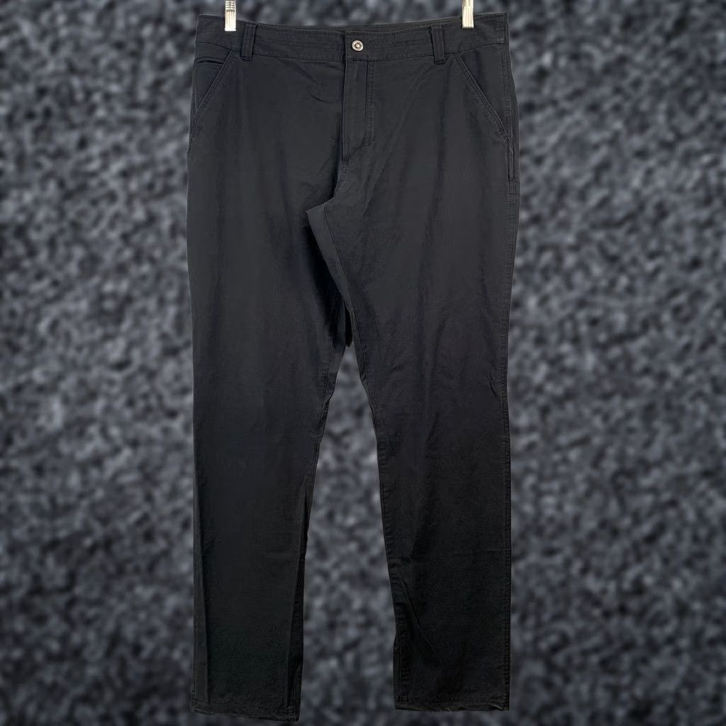 Carbon Kuhl Resistor Chino Mens 38x34 Carbon Gray Stretch Water Resistant Hiking Pants Shirt? Size US 38 / EU 54 - 1 Thumbnail