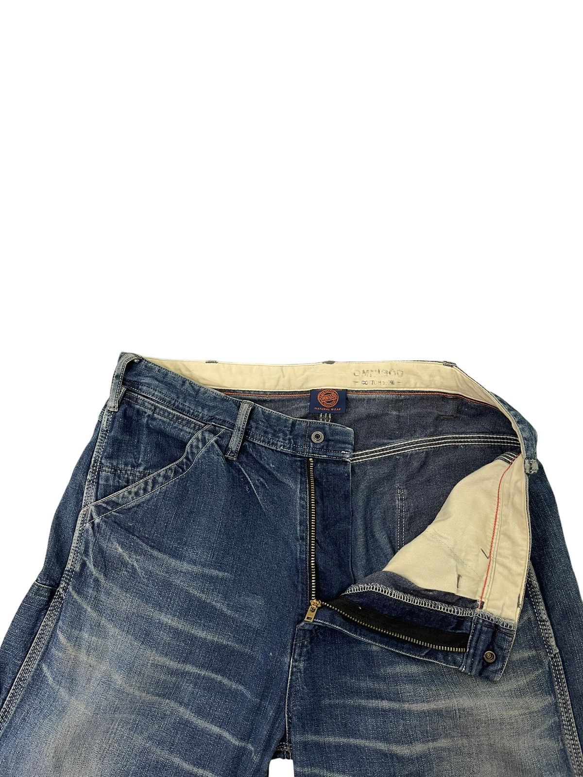 OMNIGOD Carpenter Jeans Omnigod Japan Distress Faded Regular 7🟦3 Size US 34 / EU 50 - 10 Thumbnail