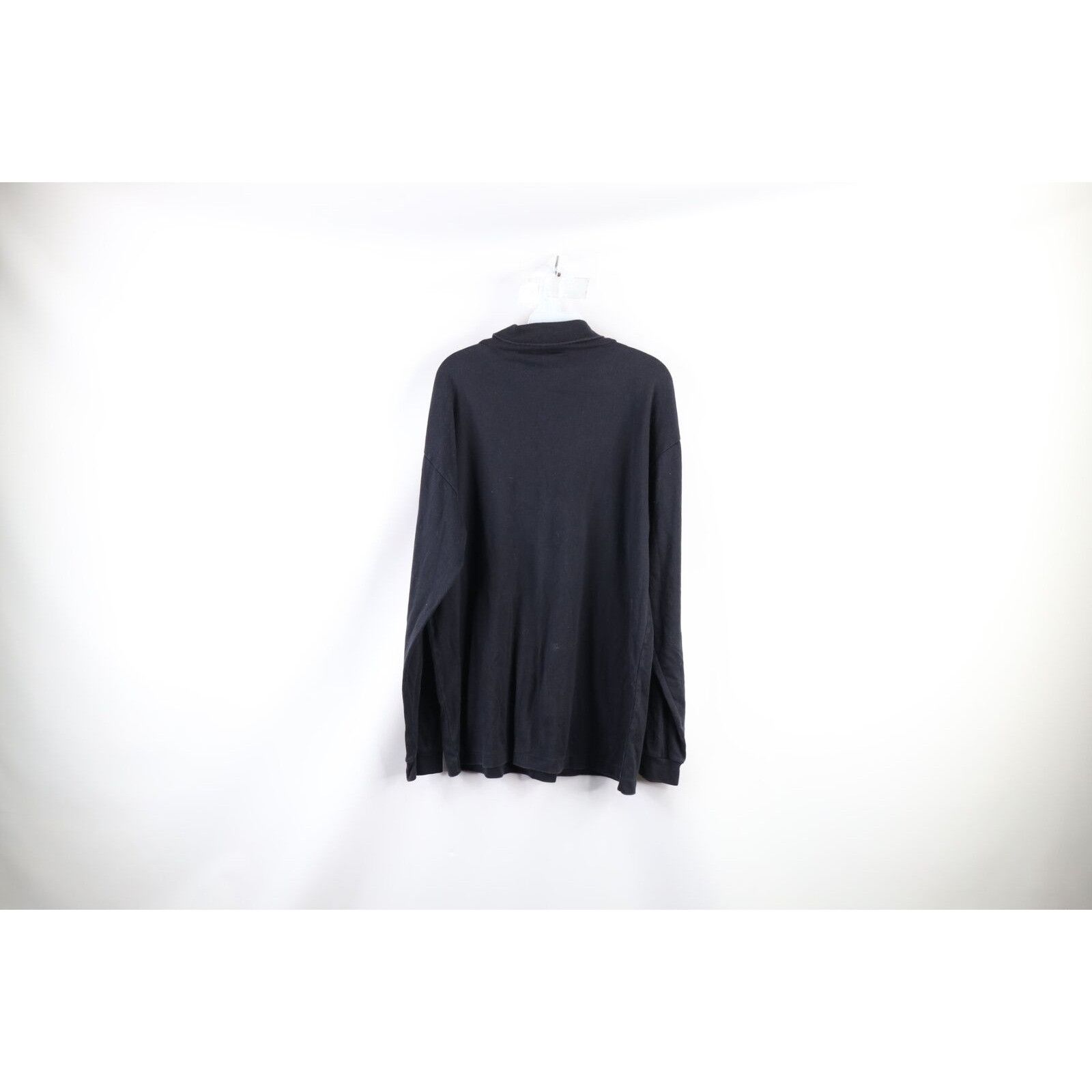 Vintage Vintage 90s Streetwear Faded Long Sleeve Turtleneck T-Shirt Size US L / EU 52-54 / 3 - 6 Thumbnail