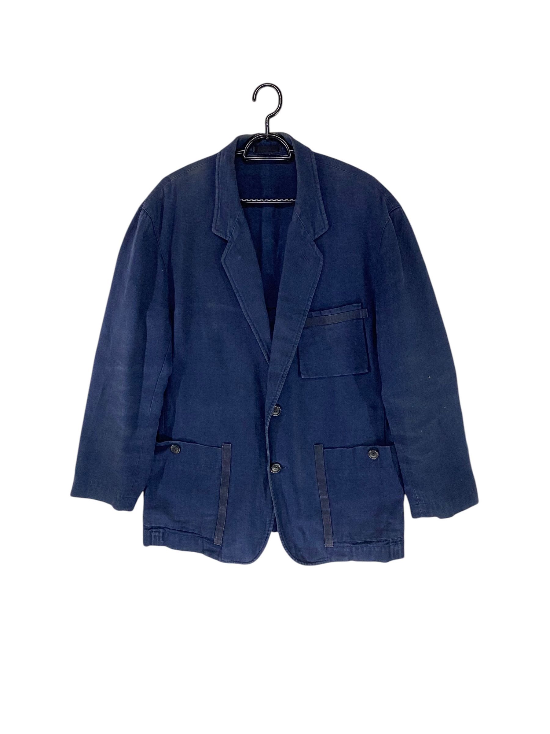 Designer × Issey Miyake Issey miyake natural indigo duck canvas work jacket Size US M / EU 48-50 / 2 - 1 Thumbnail