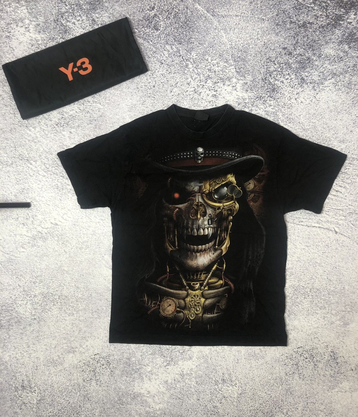Vintage Merch t-shirt vintage spiral y2k size L casual usa ykk Size US L / EU 52-54 / 3 - 1 Thumbnail