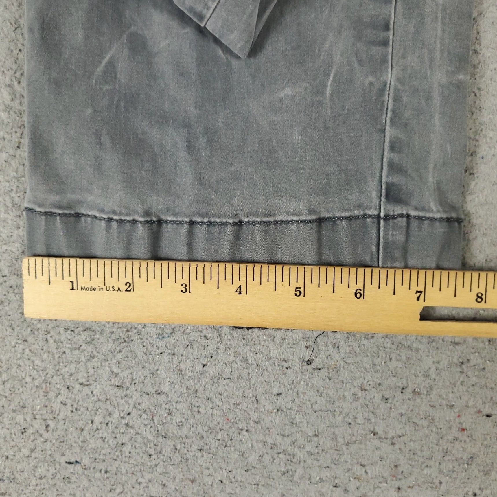 Tommy Bahama Tommy Bahama Chino Pants Mens 36x32 Gray Stretch 5 Pocket Casual Trousers Size US 36 / EU 52 - 6 Thumbnail