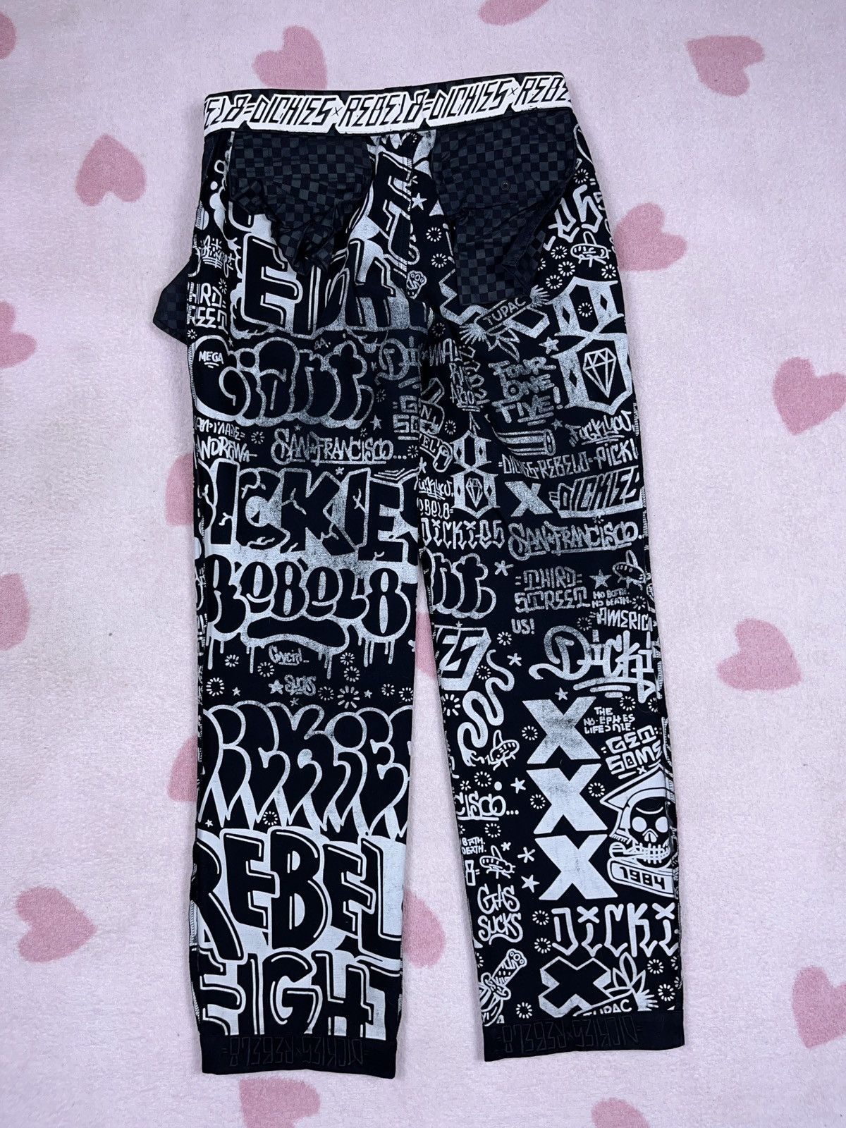 Dickies ➕ rare Dickies x Rebel 8 worker pants skate style y2k Size US 34 / EU 50 - 4 Thumbnail
