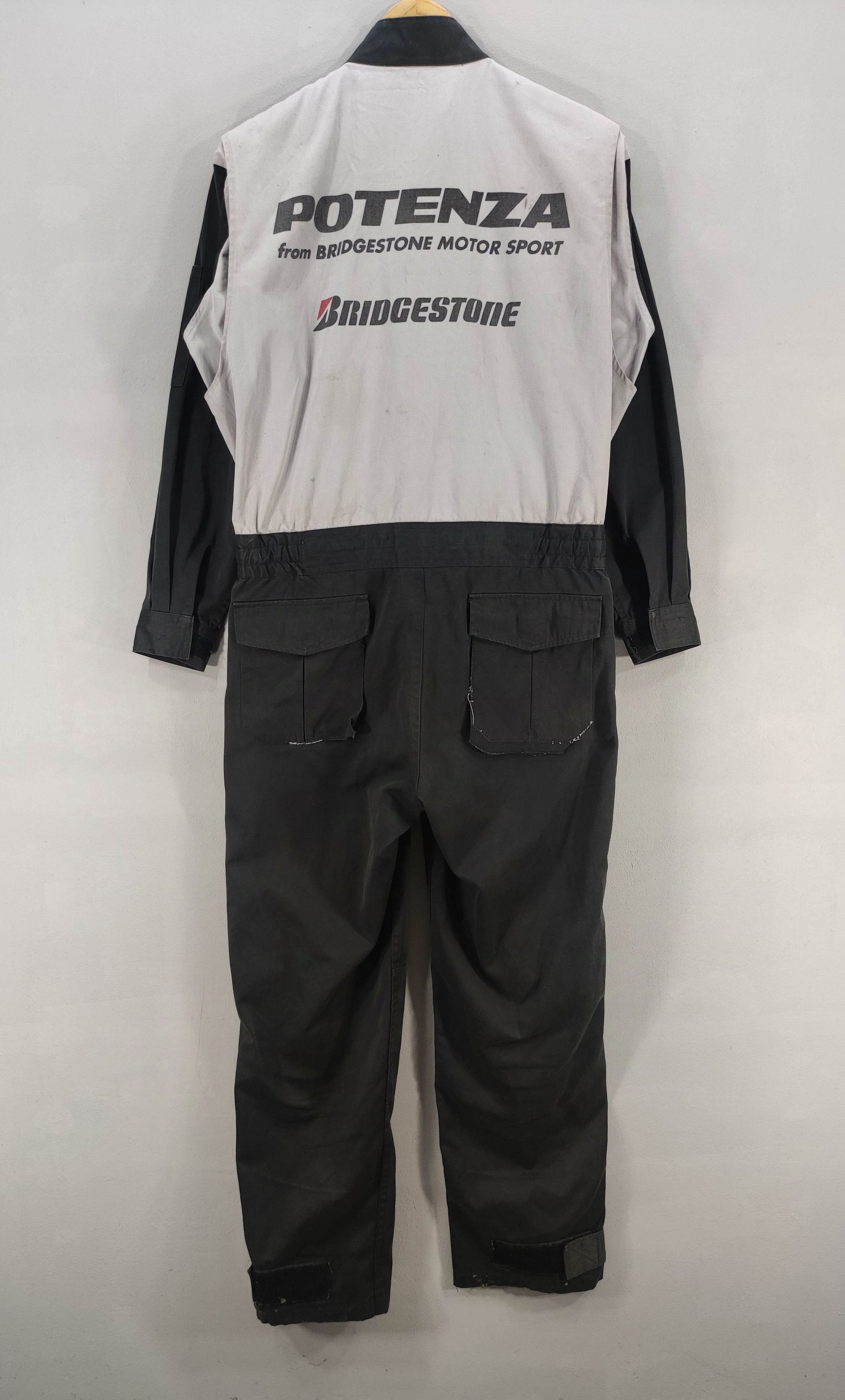 Vintage Vintage Bridgestone Potenza Overall Size US 35 - 14 Thumbnail