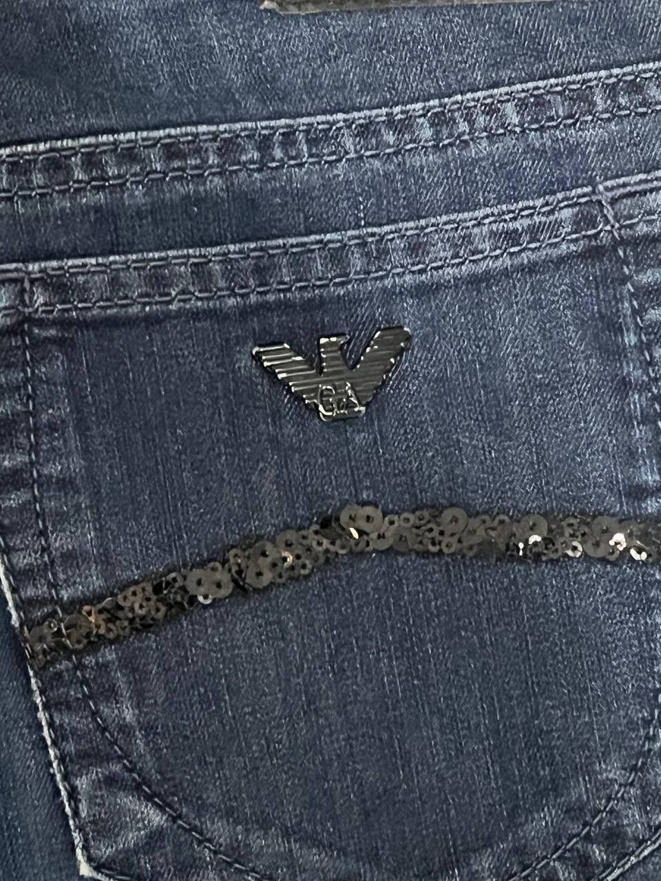 Armani armani jeans women denim metal logo size 31 Size 31" - 8 Thumbnail