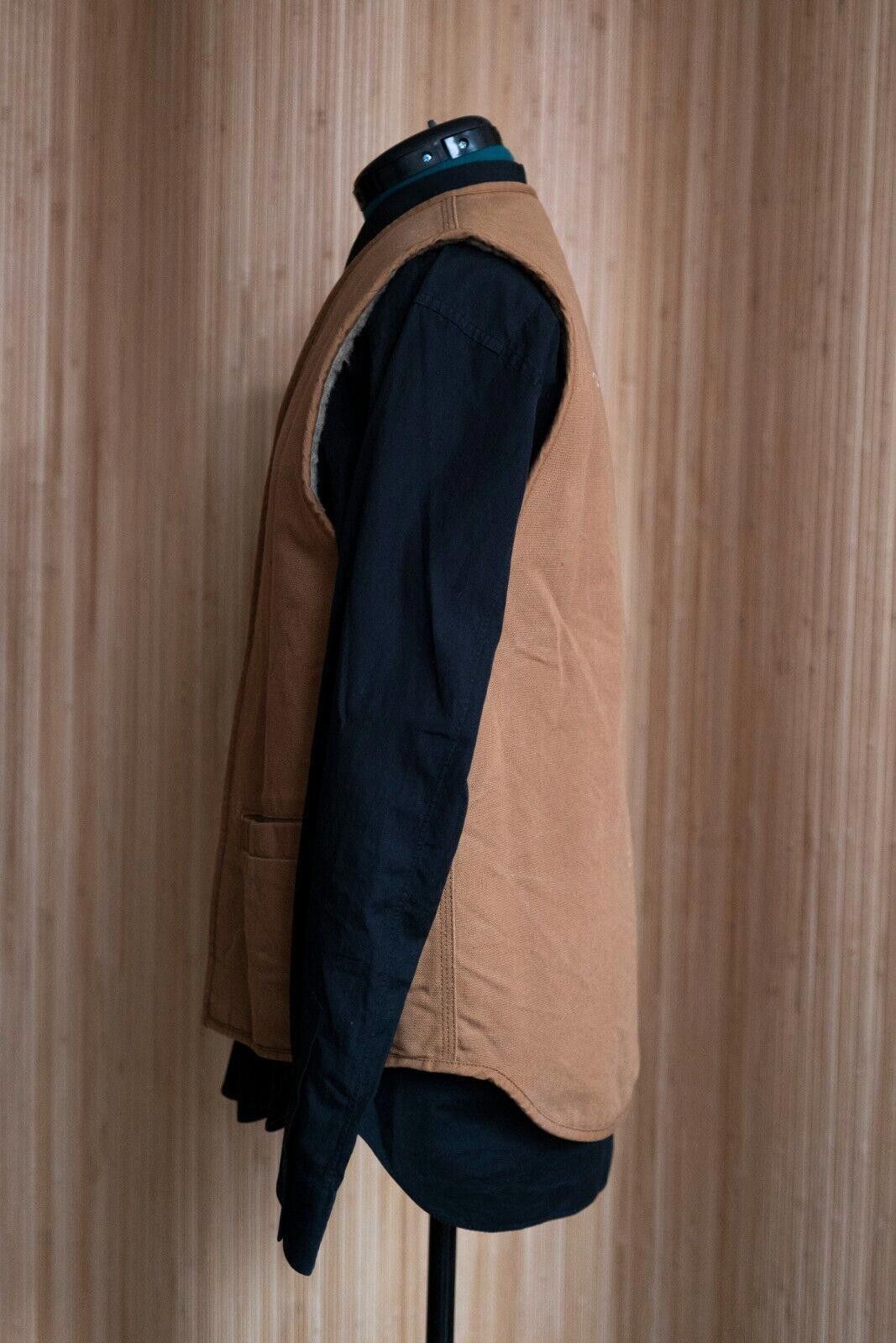 Carhartt Vintage Carhartt Sherpa Vest Sz. M Size US M / EU 48-50 / 2 - 2 Thumbnail