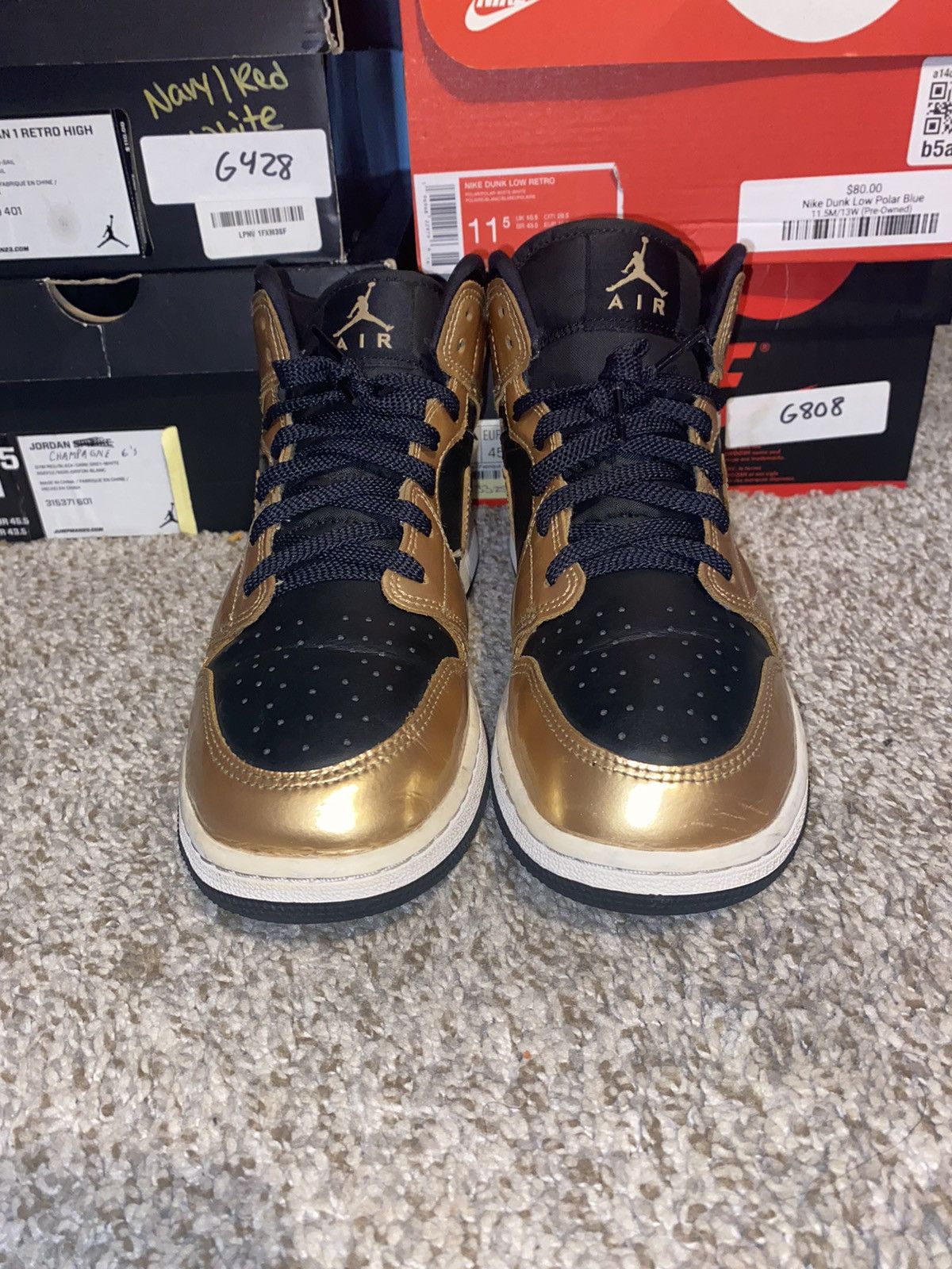 Jordan Brand × Nike 7y Jordan 1 high top Size US 7 / EU 40 - 3 Thumbnail