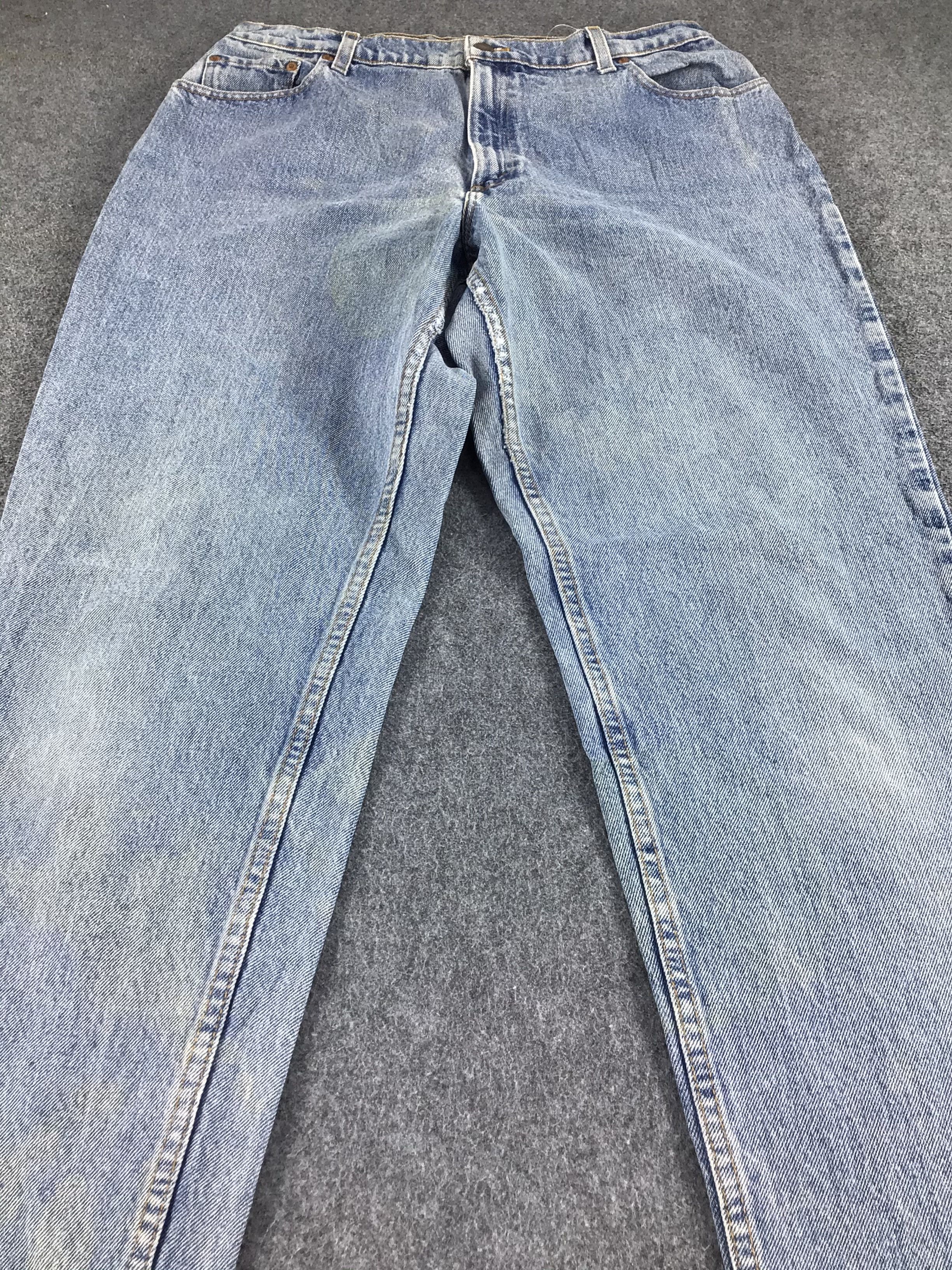 Levi's Vintage Levis 551 Jeans Stone Washed Denim -J516 Size US 33 - 3 Thumbnail