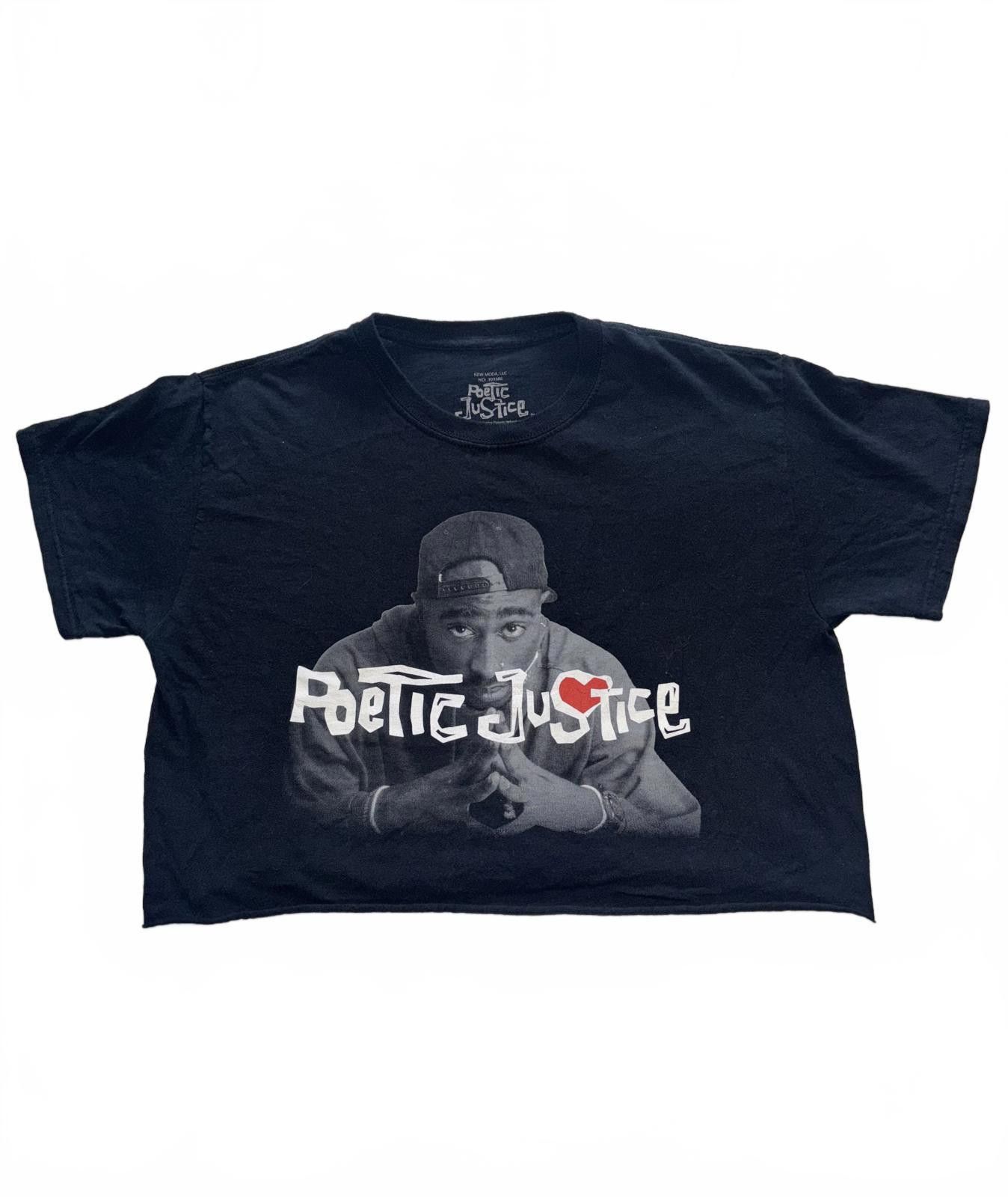 Designer Vintage Poetic Justice T-Shirt Size M / US 6-8 / IT 42-44 - 1 Thumbnail
