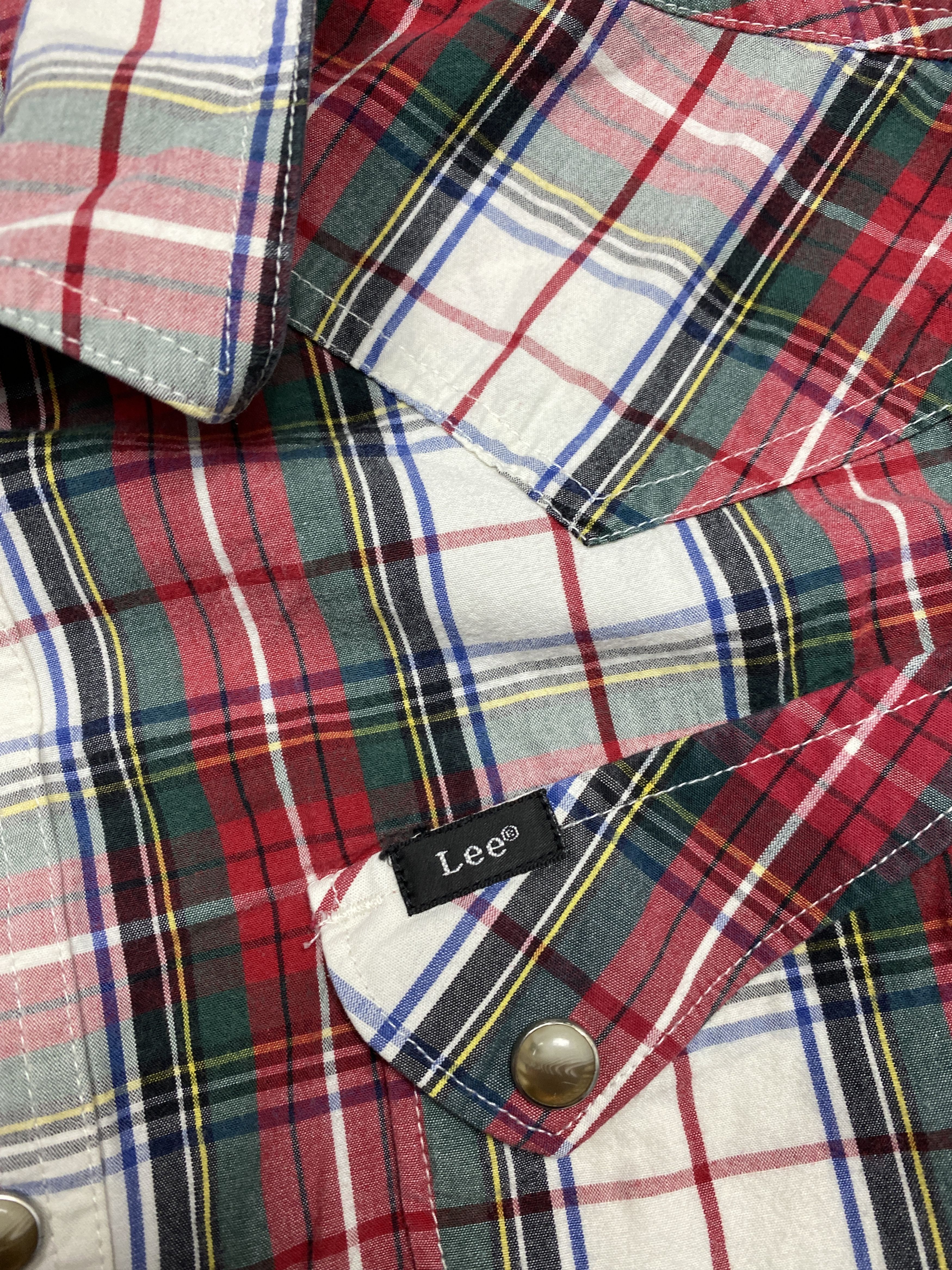 Lee × Vintage Lee Vintage Mens Plaid Long Sleeve Shirt Size US M / EU 48-50 / 2 - 3 Thumbnail