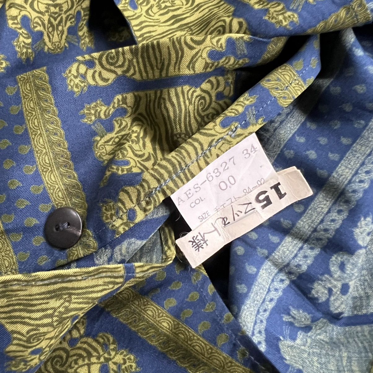 Christian Dior Monsieur Vintage 90s Christian Dior Pattern Long Sleeve Shirt Size US XL / EU 56 / 4 - 7 Thumbnail