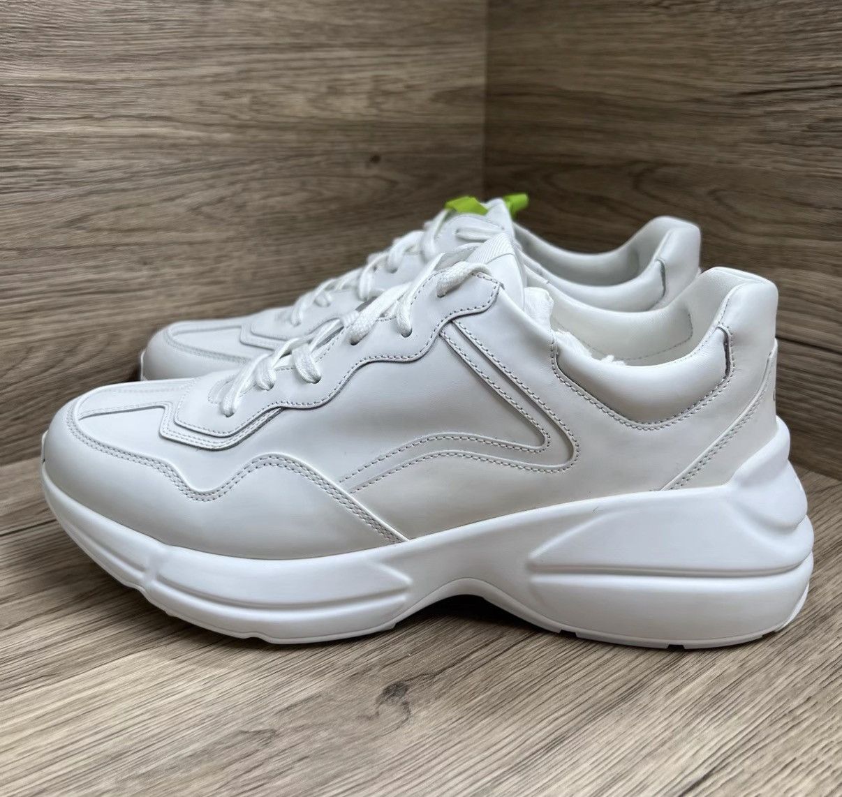 Gucci Gucci Phyton White Dad Sneakers J41 Size US 8.5 / EU 41-42 - 1 Thumbnail