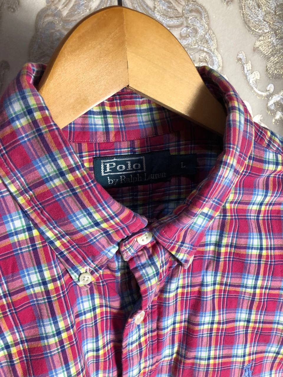 Polo Ralph Lauren × Vintage VERY RARE POLO RALPH LAUREN OVER SHIRT DESIGNER DELUX Y2K Size US L / EU 52-54 / 3 - 3 Thumbnail