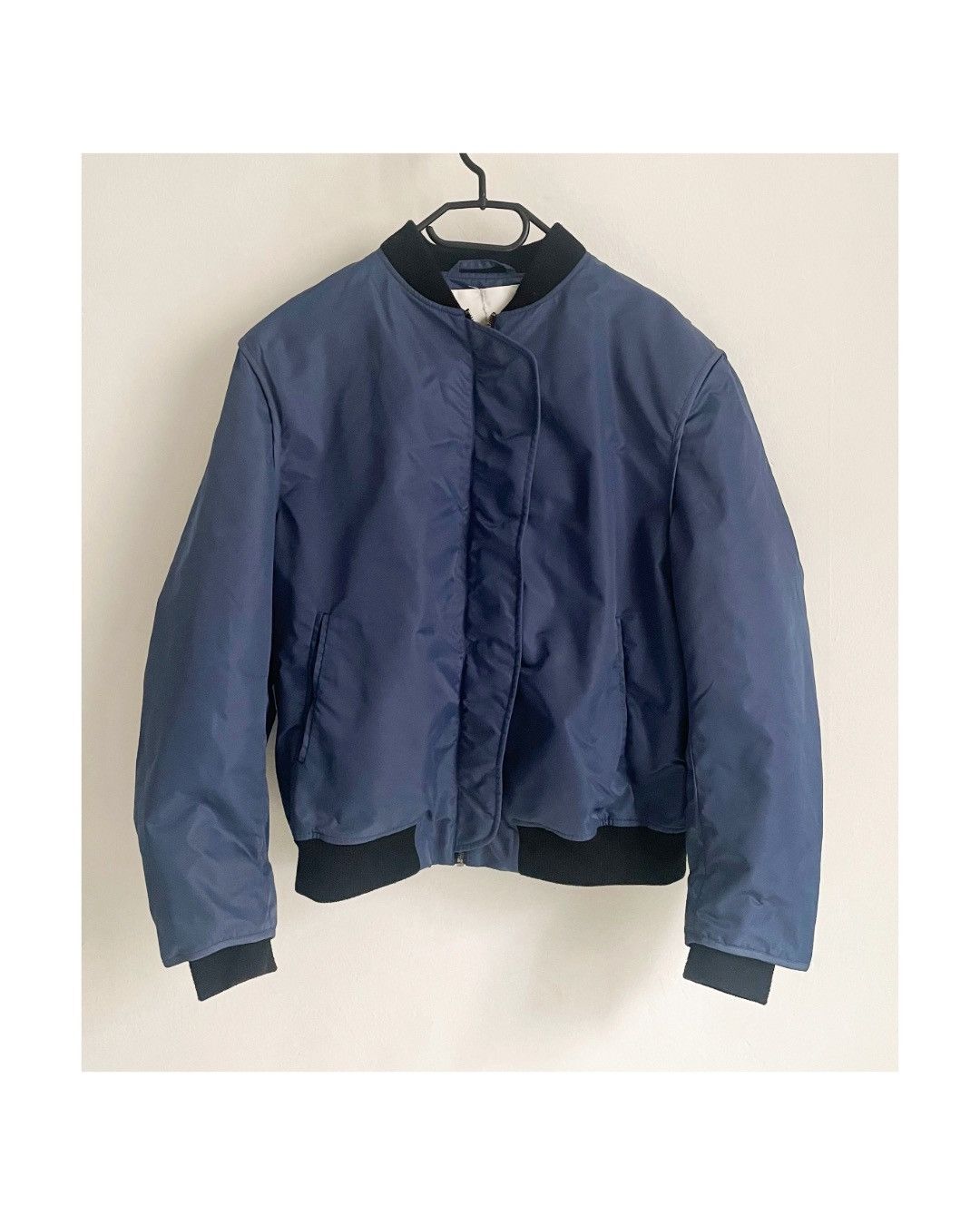 REMAIN Birger Christensen Rare Nylon REMAIN Maryan Bomber Sample Piece Size L / US 10 / IT 46 - 1 Thumbnail