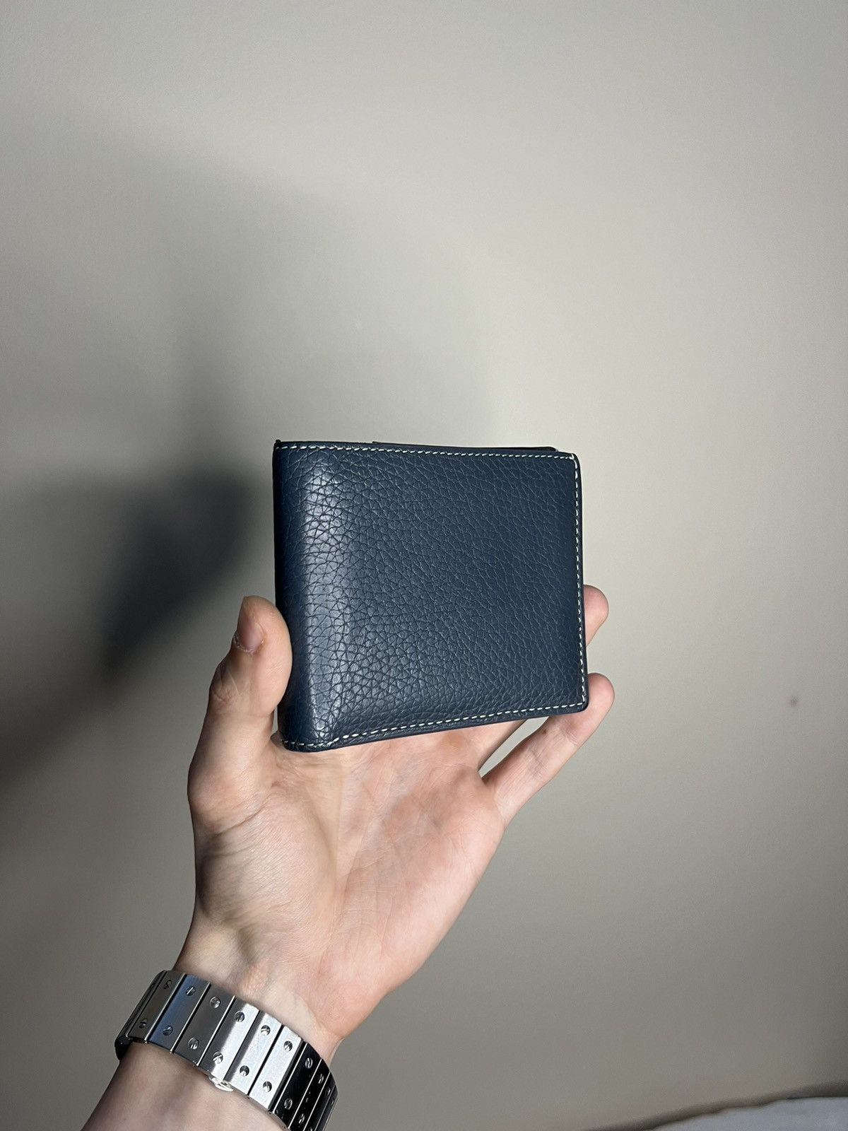 image of Gray Goyard Wallet in Grey, Men's
