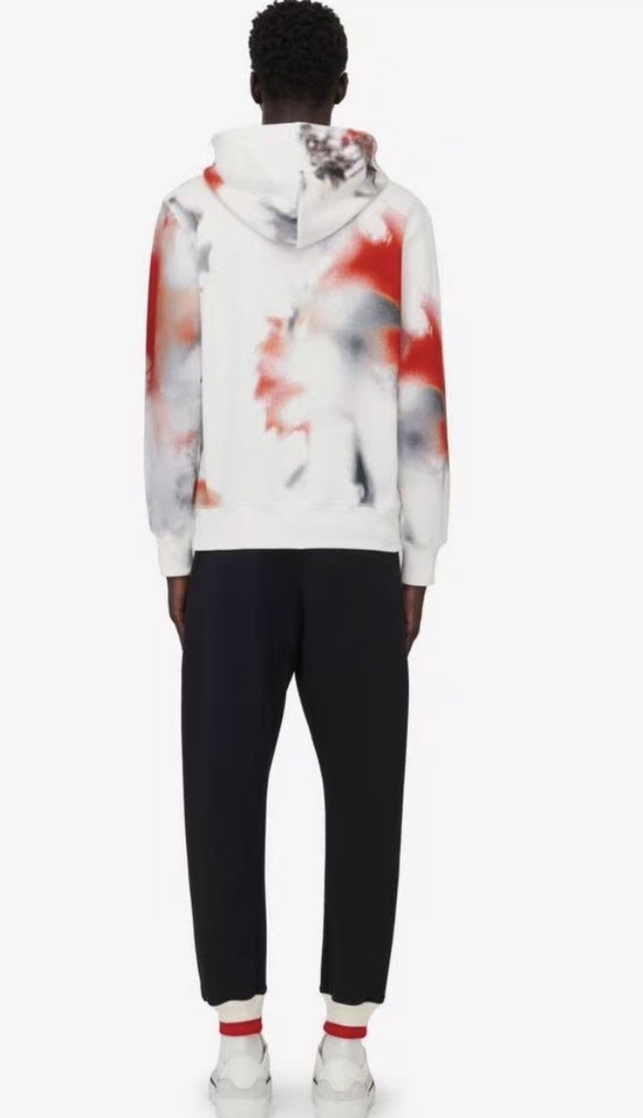 Alexander McQueen Obscured Floral hooded sweatshirt size m Size US M / EU 48-50 / 2 - 2 Thumbnail