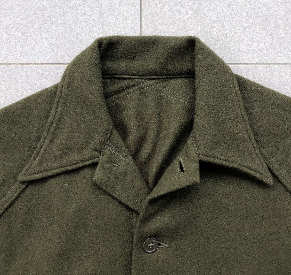Vintage Vintage Authentic Us Military OG-108 Olive Wool Jacket Size US M / EU 48-50 / 2 - 17 Thumbnail