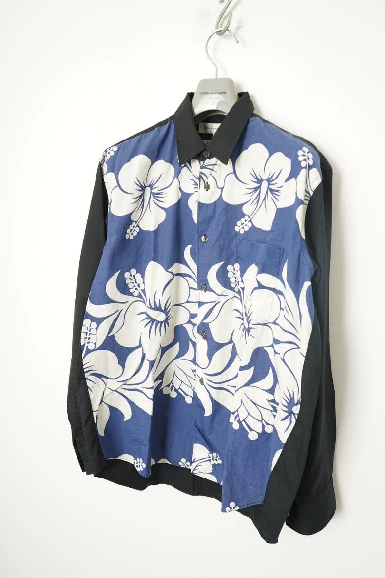 Comme des Garcons Comme Des Garcons Orchid patchwork shirt 2503-Nextarrow Size US S / EU 44-46 / 1 - 2 Thumbnail