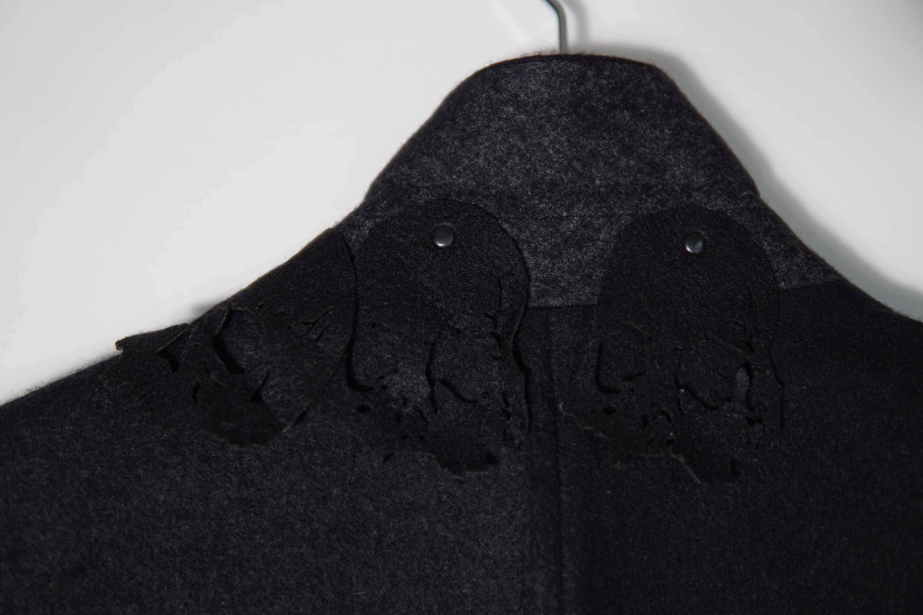 Undercover FW05 Laser Cut Skull Wool Jacket Size US L / EU 52-54 / 3 - 2 Thumbnail
