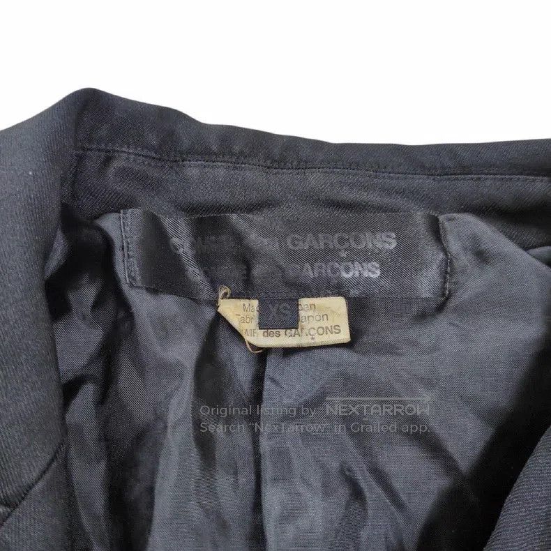 Comme des Garcons Comme Des Garcons Irregular Accordion Pleated Fleece Jacke Size XS / US 0-2 / IT 36-38 - 7 Thumbnail