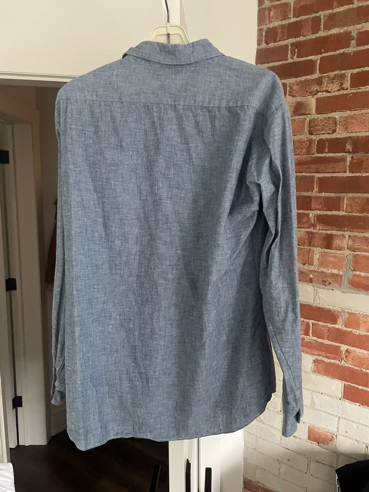 Vintage ELY Made in U.S.A Chambray work shirt 16 1/2 Size US L / EU 52-54 / 3 - 4 Thumbnail