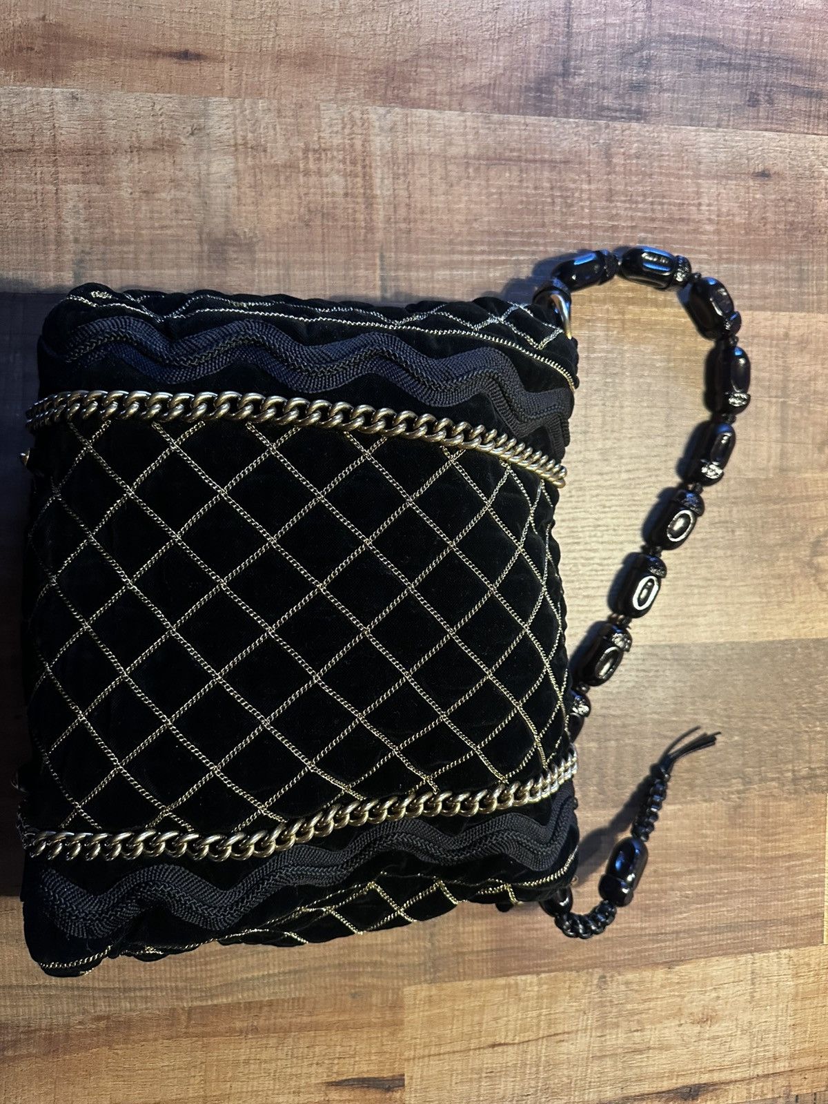 Yves Saint Laurent Velvet YSL bag Size ONE SIZE - 5 Thumbnail