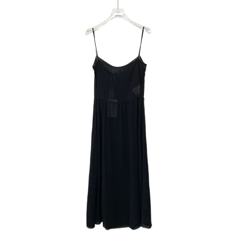 Dior Dior Black mulberry silk strap dress Size XS / US 0-2 / IT 36-38 - 1 Thumbnail