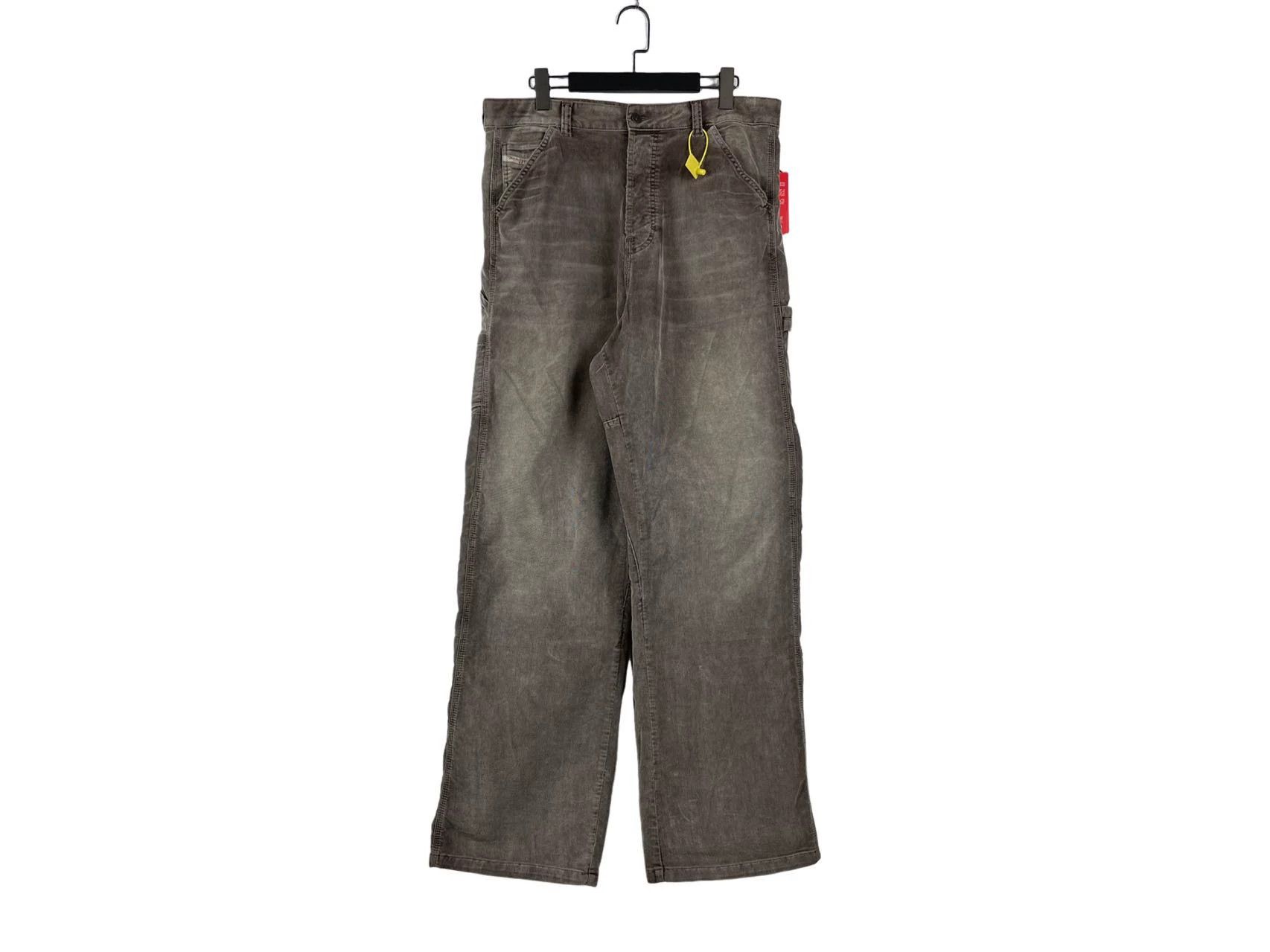 Dior DIESEL SS24 Corduroy Logging Pants Wide Leg Size US 31 - 1 Thumbnail