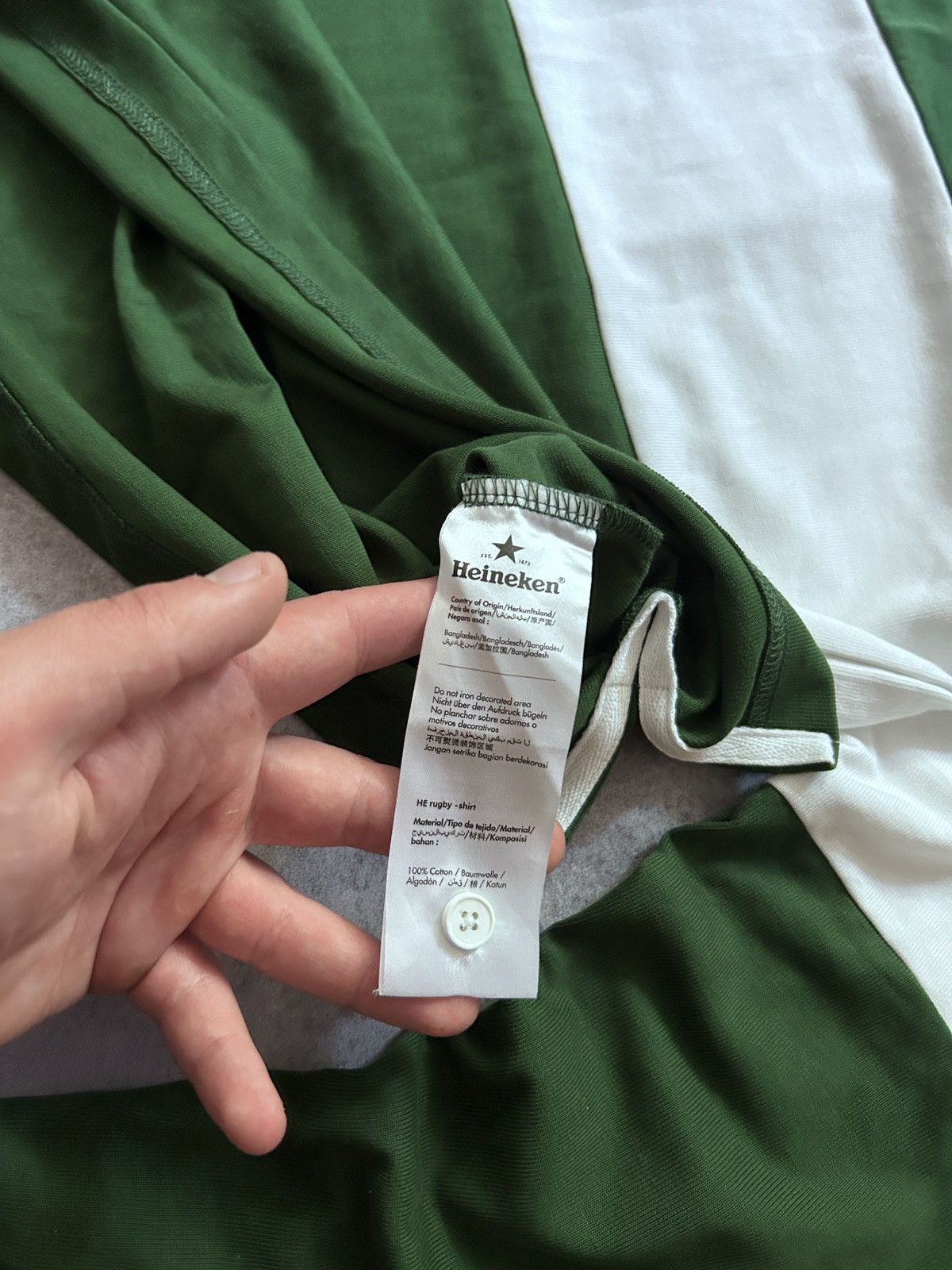 Heineken × Vintage Vintage Heineken jerseys mens rugby 🏉 y2k Size US M / EU 48-50 / 2 - 4 Thumbnail