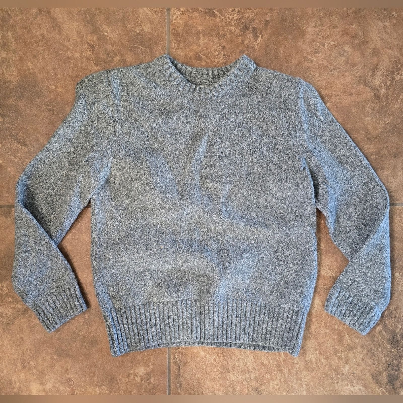 H&M Grey Speckled | H&M | Sweater Long Sleeve Size M / US 6-8 / IT 42-44 - 1 Thumbnail