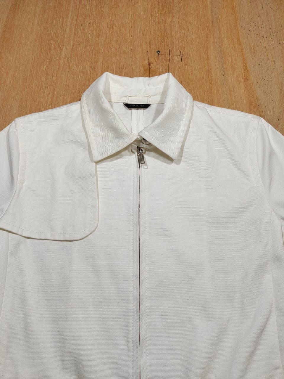 Max Mara MAX MARA WEEKEND LINE WHITE DENIM JACKET Size S / US 4 / IT 40 - 3 Thumbnail