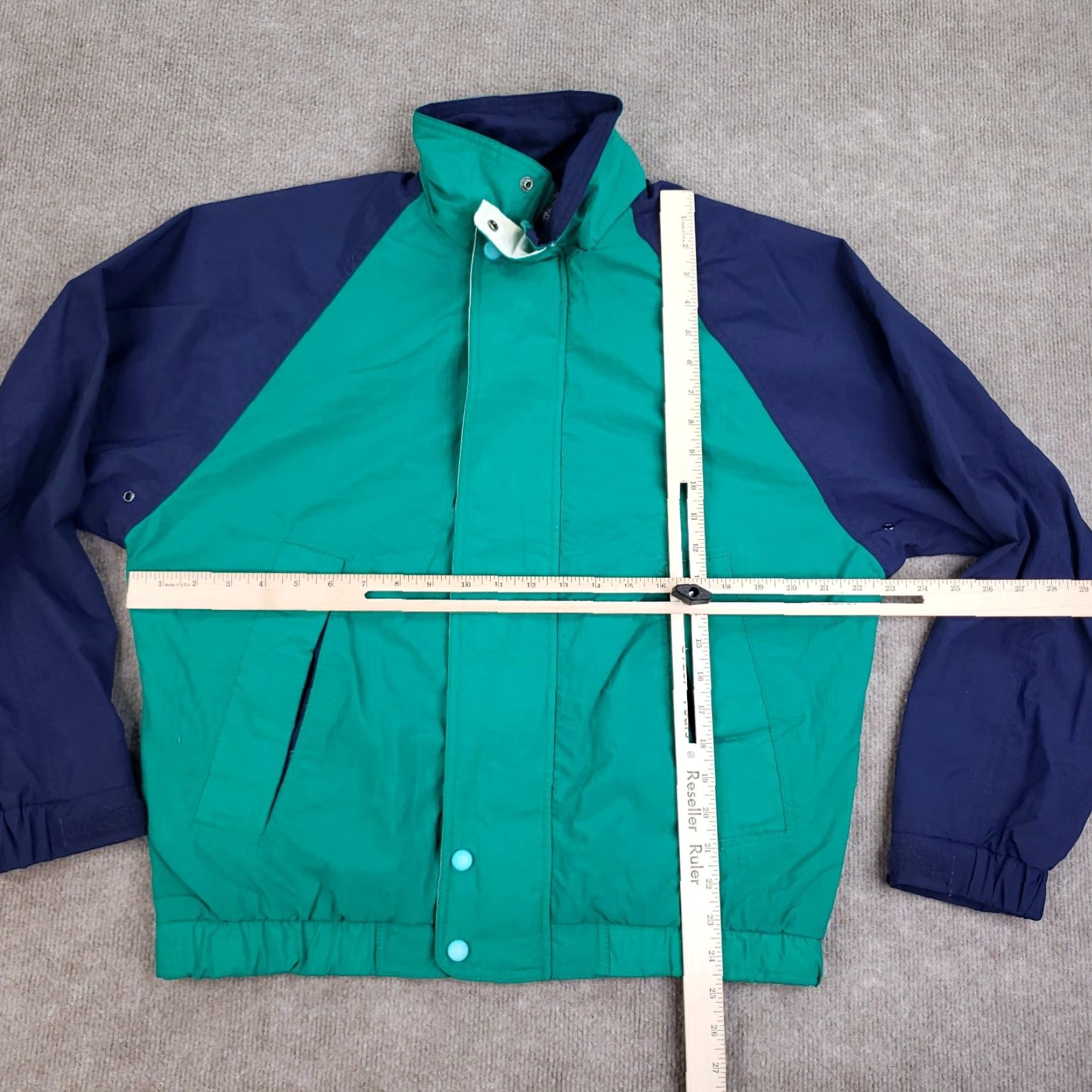 American Eagle Outfitters VINTAGE American Eagle Windbreaker Jacket Small Green Mens Size US S / EU 44-46 / 1 - 2 Thumbnail