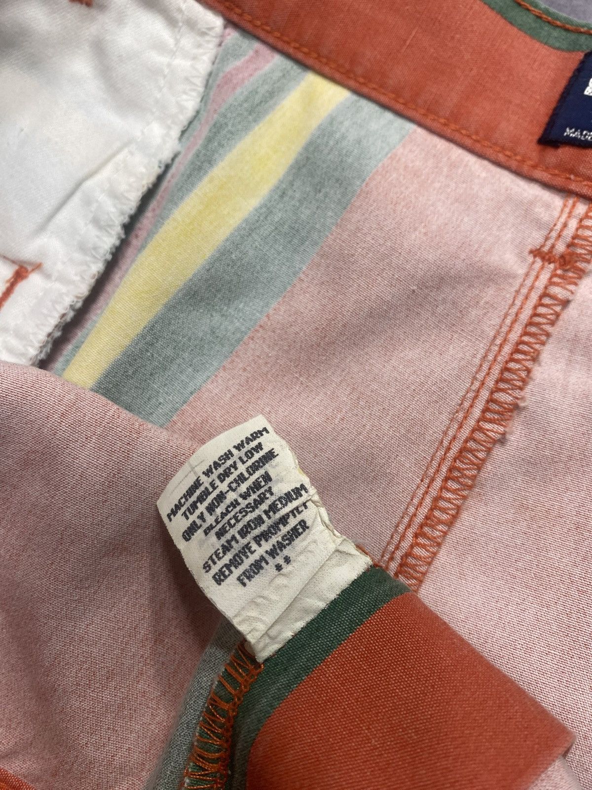 Polo Ralph Lauren 80’s Vintage Polo Ralph Lauren Striped Shorts Size US 36 / EU 52 - 5 Thumbnail