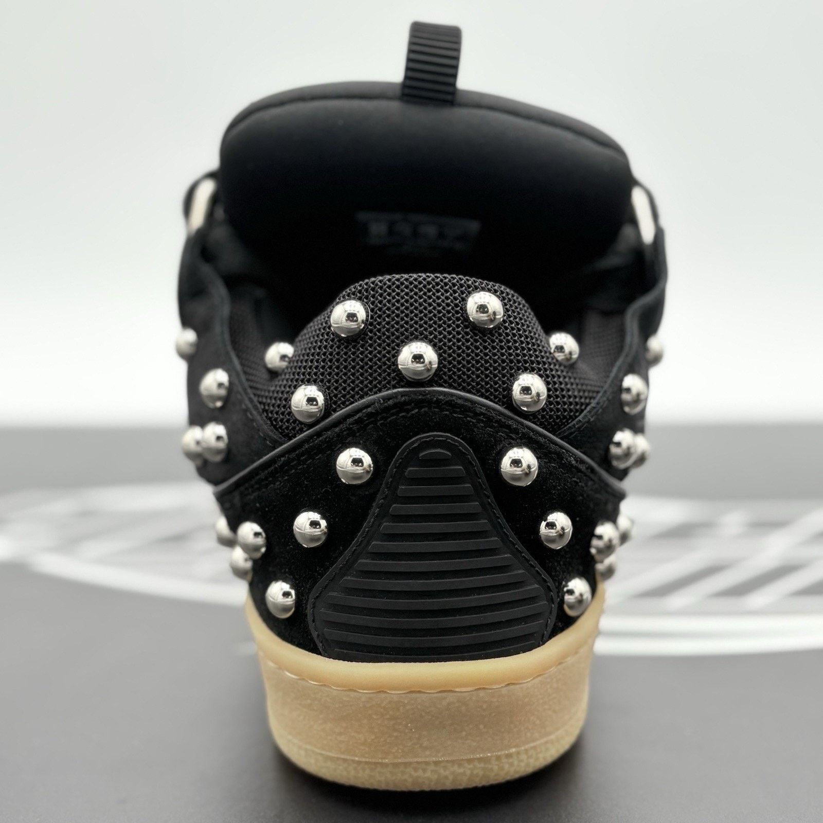 Lanvin Lanvin Studded Curb Sneaker ' Black ' | NEW! Size US 11 / EU 44 - 3 Thumbnail