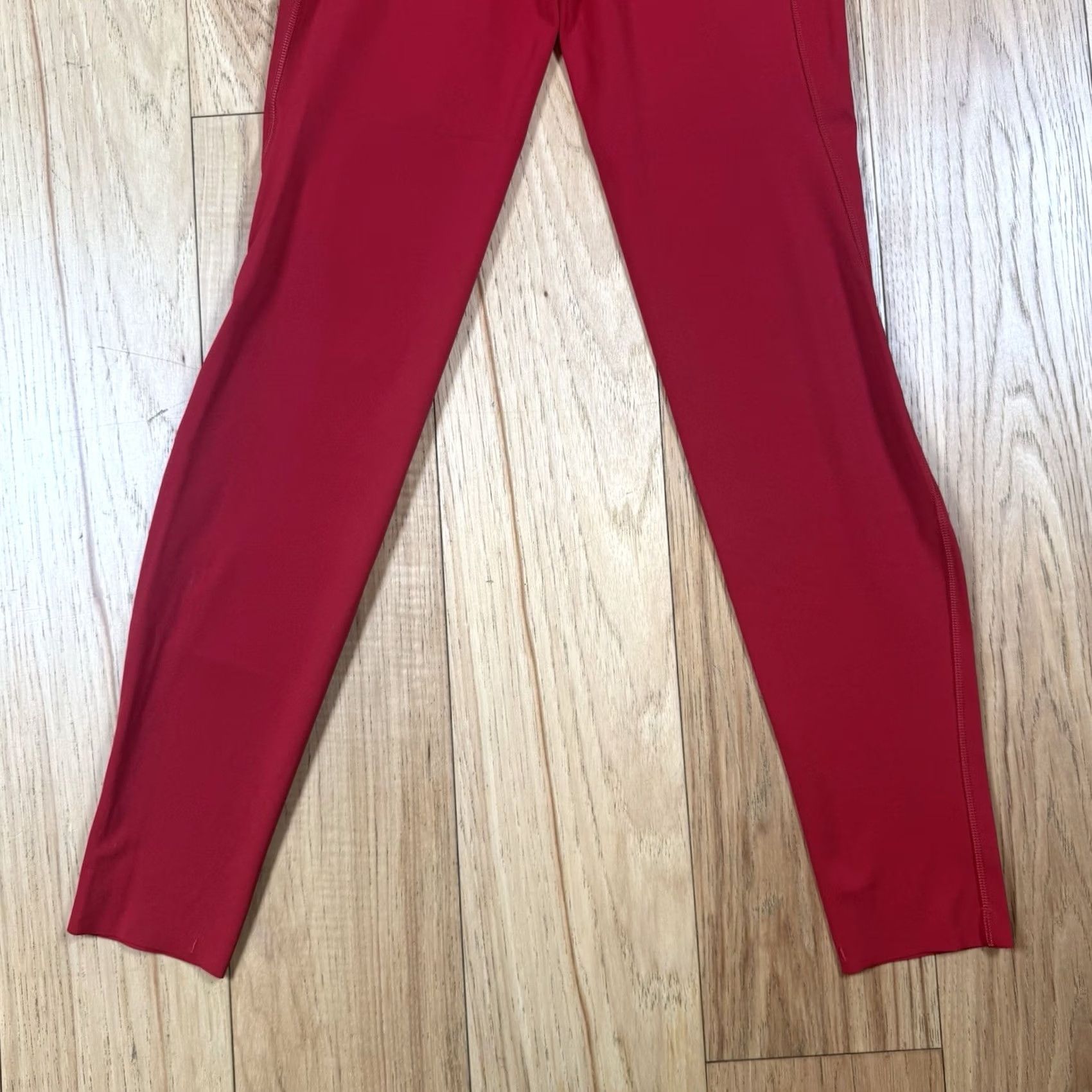Lululemon Lululemon Base Pace High Rise Tights Women’s 4 Leggings Red Athletic Compression Workout Size ONE SIZE - 4 Thumbnail