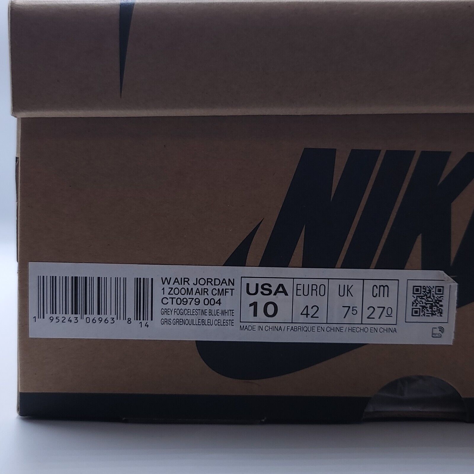 Nike Nike Air Jordan 1 Zoom Air Shoe Womens Size 10 CT0979-004 Size US 10 / IT 40 - 10 Thumbnail