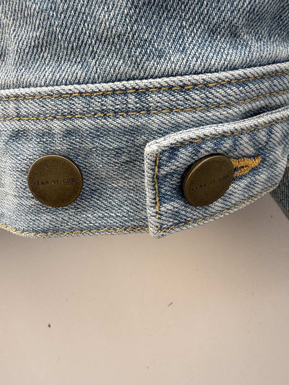 Fear of God Fear Of God Eternal Collection Denim Cropped Jacket Size US L / EU 52-54 / 3 - 13 Thumbnail