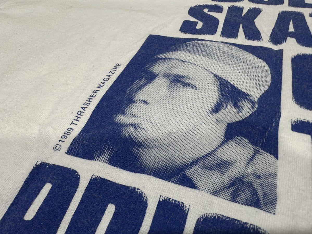 Thrasher 🔥Y2K Vintage Thrasher Shirt Use A Skate Go To Prison Re 1989 Size US XL / EU 56 / 4 - 3 Thumbnail