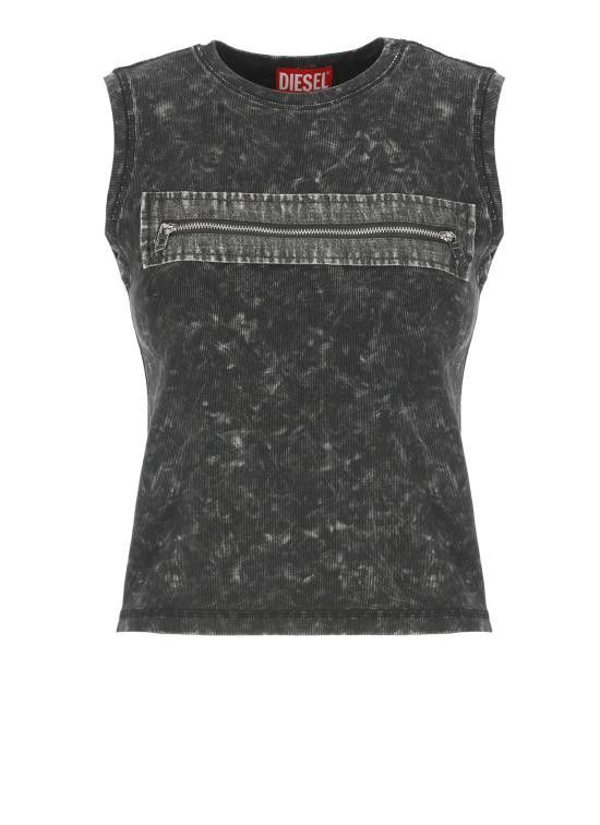 Diesel DIESEL Women Tops A16623 0AKBU900 Black Size M / US 6-8 / IT 42-44 - 1 Thumbnail