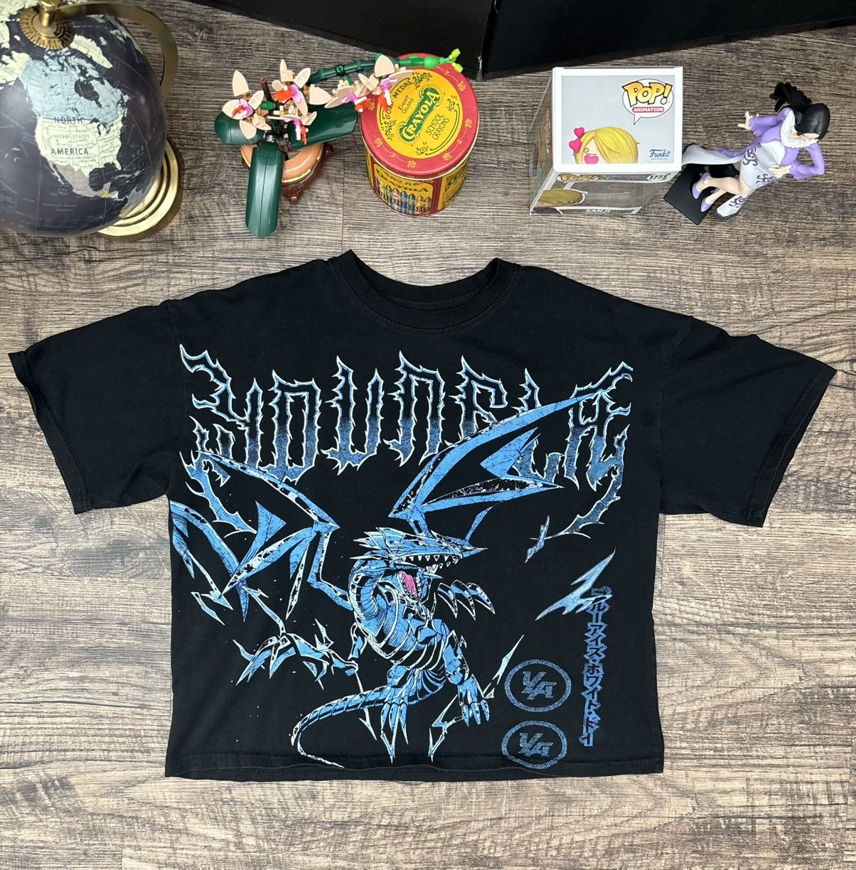 YoungLA YoungLA x Yugio Blue-Eyes White Dragon Graphic Tee Small Size US S / EU 44-46 / 1 - 4 Thumbnail