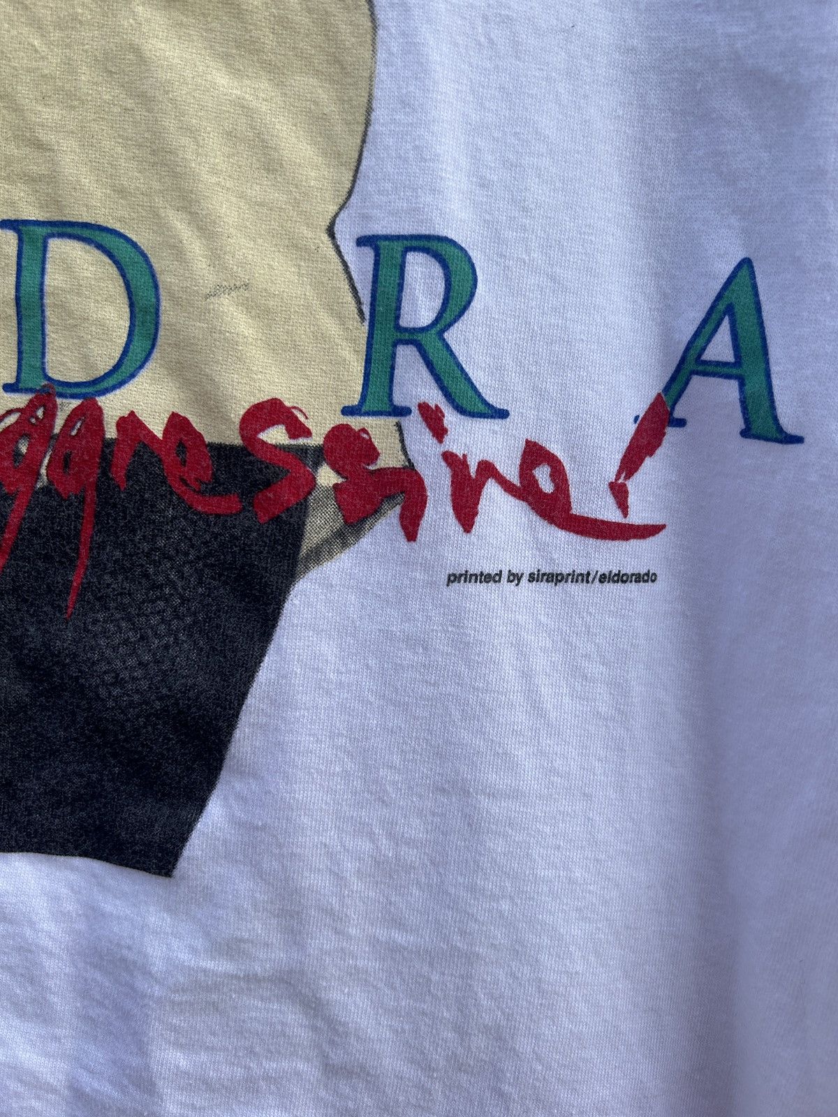Band Tees 90s Vintage Sandra Don't Be Agressive 1992 Single Stitch Tee Size US L / EU 52-54 / 3 - 3 Thumbnail