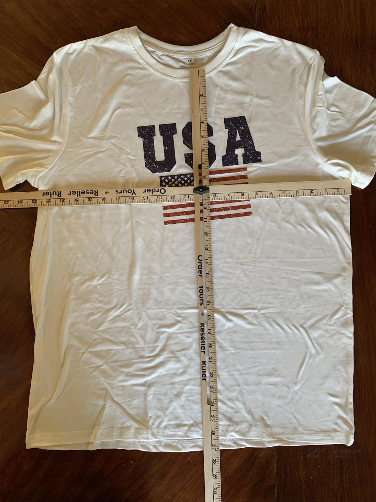 Unknown London Men’s USA White Cotton 2XL Short Sleeve T-Shirt Size US XXL / EU 58 / 5 - 4 Thumbnail