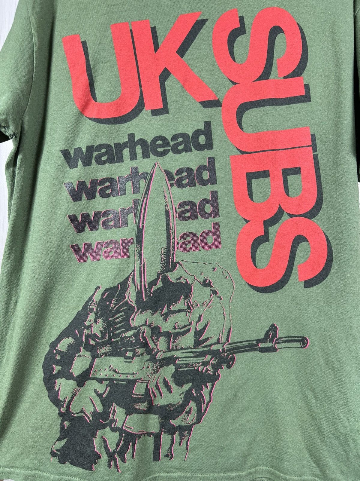 Band Tees Vintage U.K. Subs Warhead Band T-Shirt Size M Size US M / EU 48-50 / 2 - 6 Thumbnail