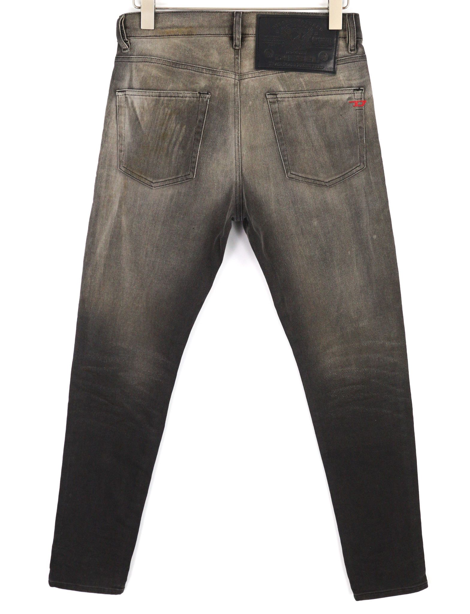 Diesel D-STRUKT JOGG 09B04 W30 Slim Stretch Black 40441 Size US 30 / EU 46 - 2 Thumbnail