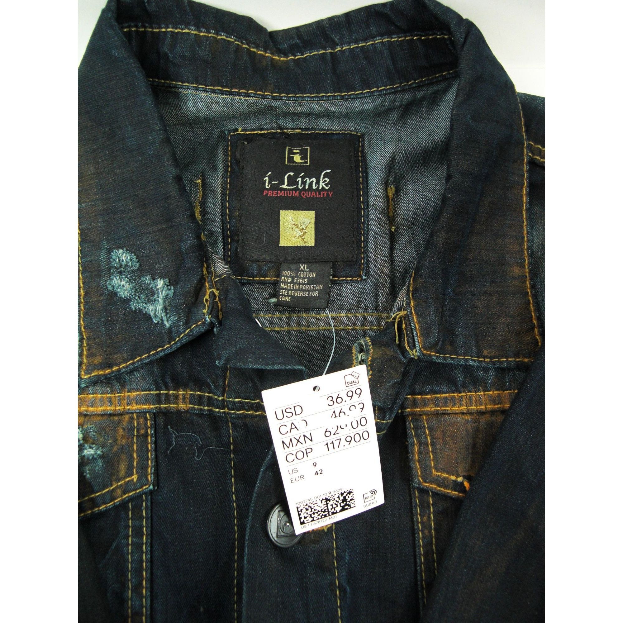 Other Vintage Classic Blue Denim Jean Jacket Distressed Size X Lar Size US XL / EU 56 / 4 - 5 Thumbnail